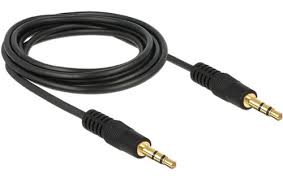 Cable Plug 3,5 mm MACHO a MACHO 1,8M