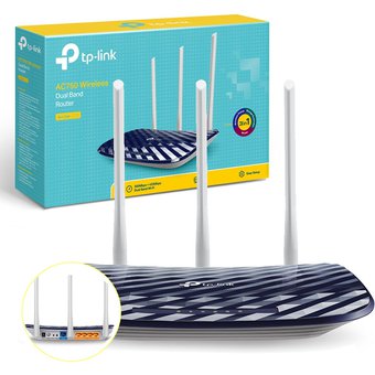 Router Inalambrico TP-Link Archer C20 AC750 Dual Band